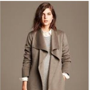 Banana Republic Drap Wool Coat Petite